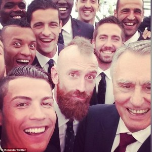 cr7 selfie football cristiano ronaldo portugal brazil